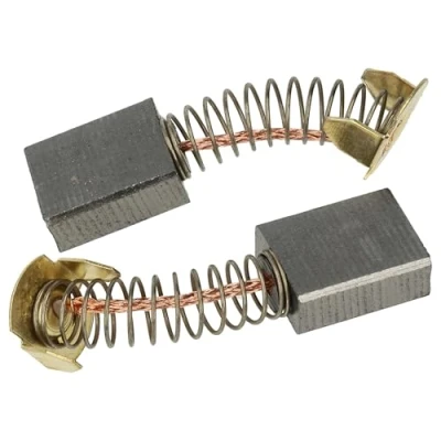 Image de vhbw 2x Balais de charbon pour moteur 6,5 x 13,5 17mm compatible avec Makita HM1202C, HM1242C, HM1300 outil électrique