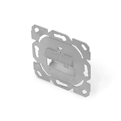 Image de DIGITUS Douille pour module Keystone 2 ports Coudée à 45 Designable Sans cadre/cadre Gris
