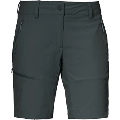 Image de Schöffel Toblach2 Short Femme, Gris (Asphalt), XL (Taille Fabricant : 46)