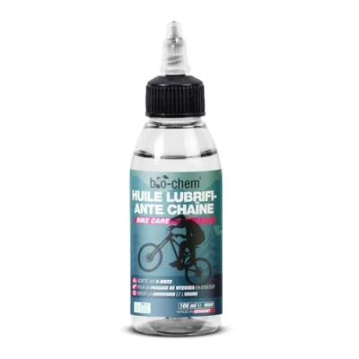 Image de Bio Chem Huile lubrifiante pour chaine de velo 100 ml Flacon compte gouttes lubrifiant vélo, vtt accessoires Produit écologique graisse