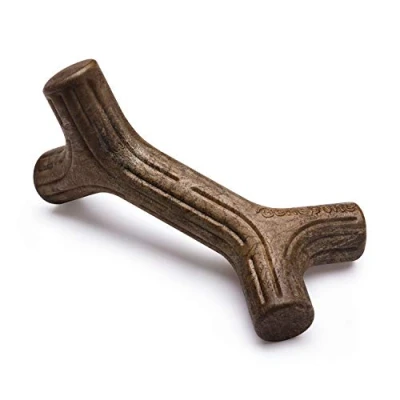Image de Benebone Jouet à mâcher Durable pour Chien agressif, véritable Bacon, géant, fabriqué aux États Unis.