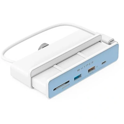 Image de Targus TargusHYPER HD34A8 6 in 1 Hub USB C pour iMac 24&#039; Ports (USB C/USB A/HDMI 4K)