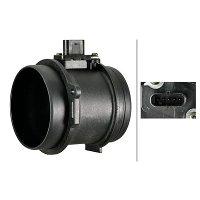 Image de HELLA 8ET 358 166 471 Débitmètre d&#039;air AUDI: Q5, A6 C7 Avant, A4 B9 Avant