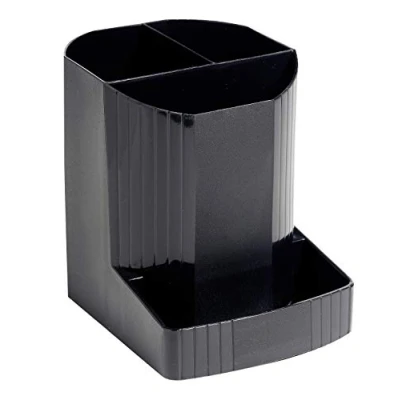 Image de EXACOMPTA Pot à crayons ECO BLACK en polypropylène recyclé