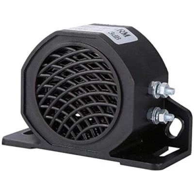 Image de Ejoyous 12V 80V Alarme de Recul, 105db Universal Voiture Klaxon Recul D&#039;avertissement Bip pour Voitures Camions Fourgonnettes Véhicules Lourds Noir