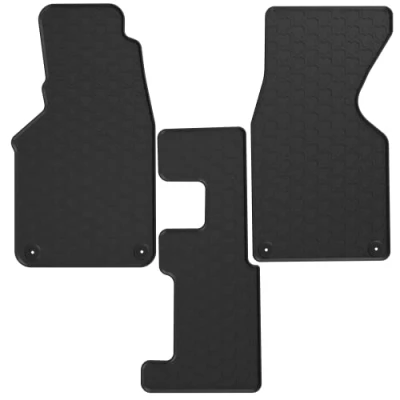 Image de TEXER Tapis de Voiture en Caoutchouc pour Volkswagen Transporter T4 Multivan Caravelle 1990 2003 Transmission Manuelle