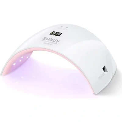 Image de Lampe UV Sèche Ongles, Ongles Professionnel Automatique, Grand LCD Ecran avec Capteur Automatique