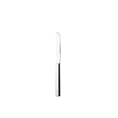 Image de Alessi JH01/3 Rundes Modell Ensemble de 6 couteaux table en acier inoxydable 18/10, Argenté