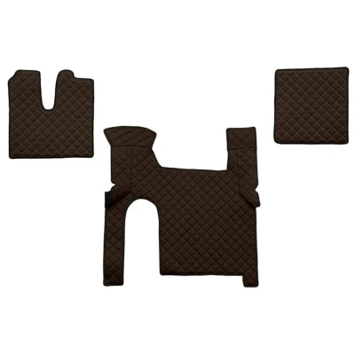 Image de F CORE FL30 BROWN Ensemble de tapis sol Similicuir avant 3 marron