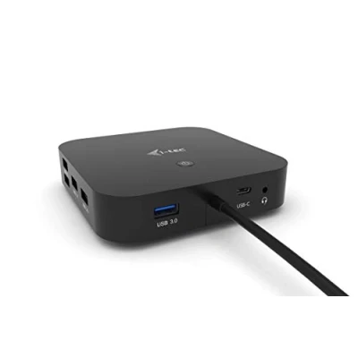 Image de i Tec USB C dual Display Port 4K Station d&#039;accueil Noir C31DUALDPDOCKPD