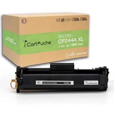 Image de icartouche Cartouche de Toner Compatible avec HP CF244A XL CF244AXL CF244X pour Laserjet Pro M15 M15A M15W M17 M17A M17W M28 M28A M28W