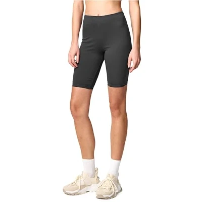 Image de Merry Style shorts Courts pour femmes en coton Legging Femme confortables de cyclisme parfait un usage quotidien et le sport MS10 200 (Graphite XS)