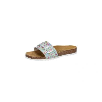 Image de Lico Femme Bioline Solveig Mules, Blanc Multicolore, 38 EU