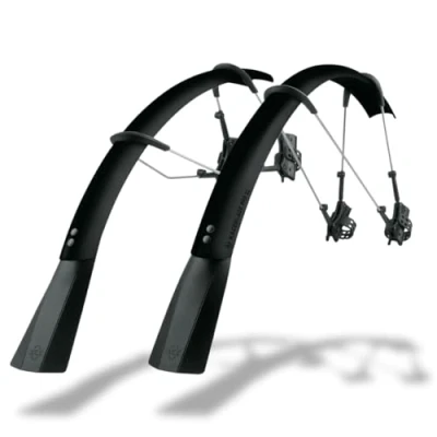 Image de SKS GERMANY Raceblade Pro Stealth Series Garde Boue Mixte, Noir Mat, XL