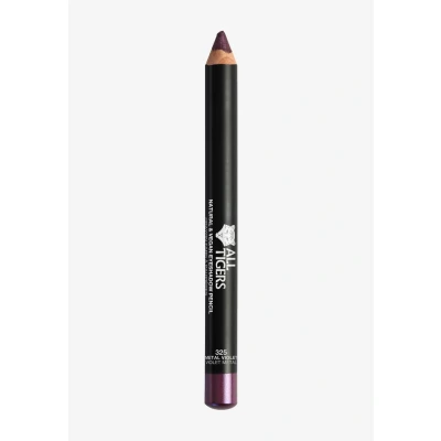 Image de All Tigers Natural &amp; Vegan Eyeshadow Pencil Fard à paupières, Femme, Taille: 3 g, Metal purple follow my lead