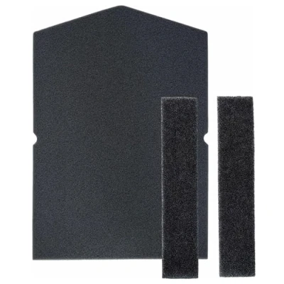 Image de Kit de filtres pour Sèche linge Miele 6057930 + 9688381 9688380 Pompe à chaleur Filtre éponge Tapis filtrant condensation Fabriqué en Allemagne peluches mousse