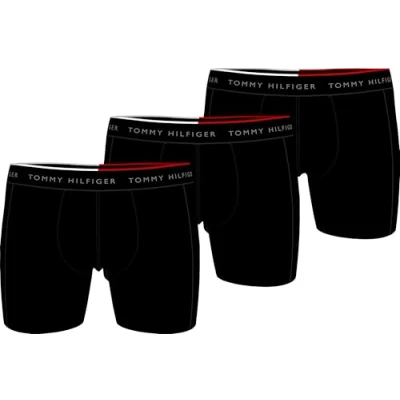 Image de Tommy Hilfiger 3PACK Shorty, Homme, Taille: Medium, black