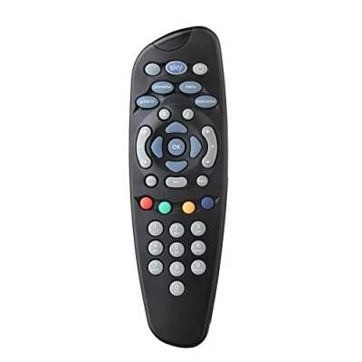 Image de One for Sky 705 Télécommande avec 2 Piles Duracell, Remplacement d&#039;origine pour décodeur HD et Noir
