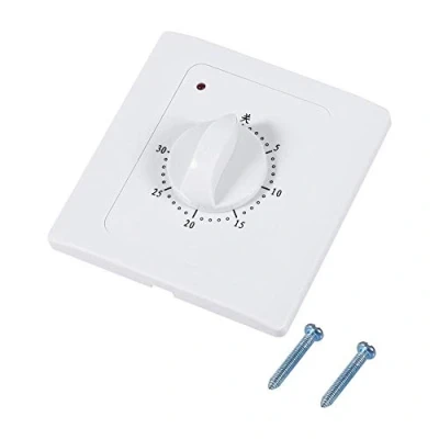 Image de Dingln Minuteur Prise Electrique,1 Pc AC 220 V 10A 30 Min Électrique Temps Compte À Rebours Numérique Plug Minuterie Interrupteur Commutateur De Contrôle