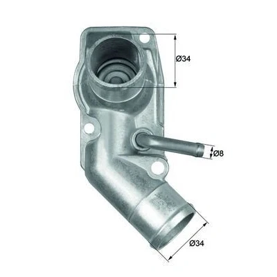 Image de MAHLE ORIGINAL TI 213 92D Thermostat d&#039;eau 92 avec joint d&#039;étanchéite OPEL: Zafira A, Astra G CC, Cabriolet