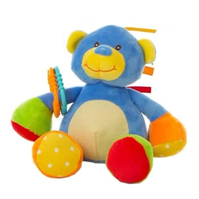 Image de Jouet Multicolore LLOPIS Ours bleu 24 mois 2 ans Enfant Mixte