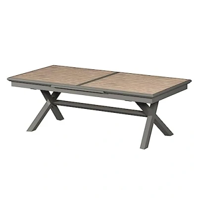 Image de Hespéride Table de Jardin Extensible Axiome Honey &amp; Praline