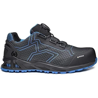 Image de Base Protection, K Trek Chaussure de Sécurité Avec Système Boa, Noir et Bleu 46 EU