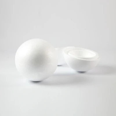 Image de Smithers Oasis Styropor Boules Creuses en polystyrène 20 cm
