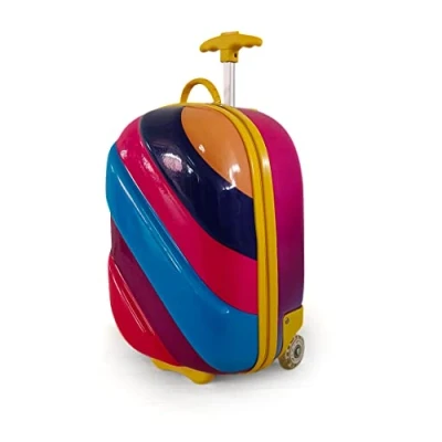 Image de Bayer Chic 2000 Bouncie Rainbow Valise à roulettes pour Enfant Multicolore, coloré, 46 cm, Bagage Enfants