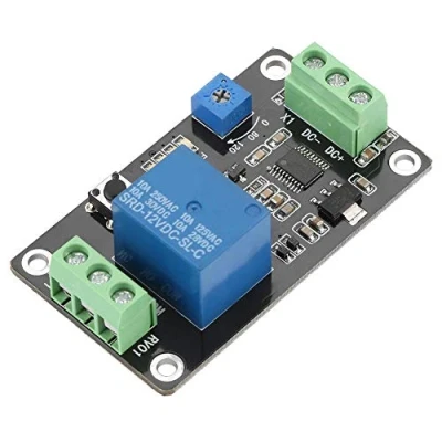 Image de DC 5V / 12V 24V Relais de Minuterie, Module Minuterie Temporisation Réglable555 commutation délai On/Off Temporisateur (DC12V)