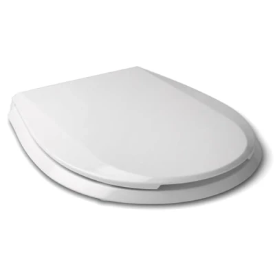 Image de TATAY Siège de WC Universel BCN, PP, Résistant aux Chocs, 100% Recyclable, Longue durée Vie, Facile à Entretenir., Fabriqué en Espagne, Couleur Blanc, Dimensions 35 x 5 45 cm