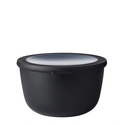 Image de Mepal Bol multi usage Cirqula Nordic black capacité 2000 ml couvercle amovible incassable étanche stockage au congélateur, à froid passe lave vaisselle
