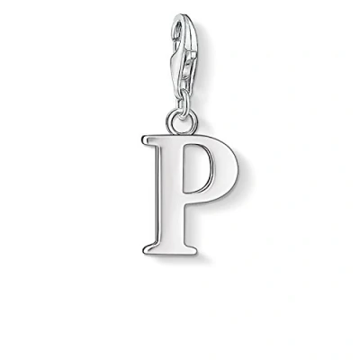 Image de Thomas Sabo Femmes Pendentif Charm Lettre P Club Argent Sterling 925 0190 001 12