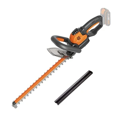 Image de WORX Taille Haies sans Fil 20V Poignées avec 2 Positions Lame de 45 cm Double Action Compatible Outils Powershare WG261E.9 (livré batterie ni chargeur)