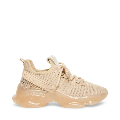 Image de Steve Madden Maxillare Baskets basses, Femme, Taille: 41, Blush Textile