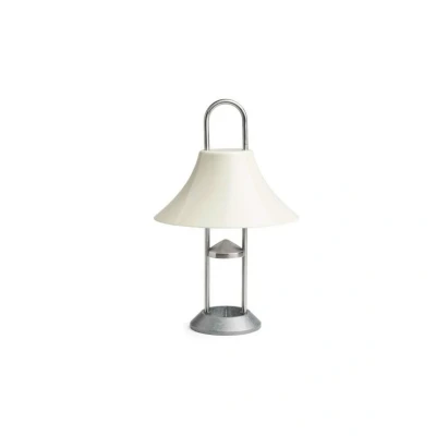 Image de HAY Lampe de table portable Mousqueton 30,5 cm Oyster white
