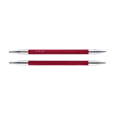 Image de KnitPro Royale Normal épingles à Tricoter circulaires interchangeables, Bouleau/en Laiton, Multicolore, 12,5 cm x 6 mm