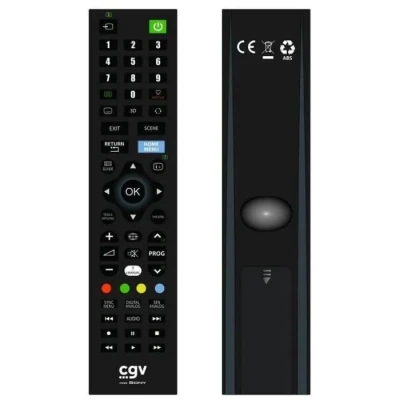 Image de Télécommande de remplacement CGV FIDELIO Sony Pour téléviseurs Sans programmation Prete a l&#039;emploi Neuf