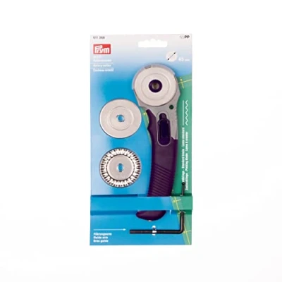 Image de Prym 611368 Couteau Rotatif Multi avec 3 Lames 45mm