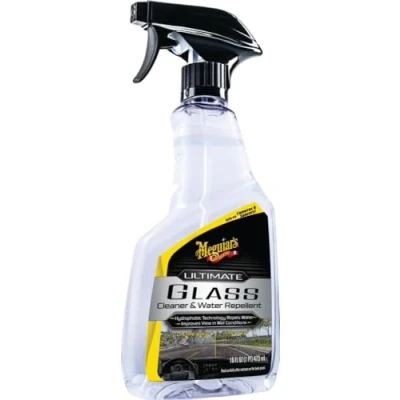 Image de Meguiar&#039;s® Spray Nettoyant Vitres Hydrophobe Ultimate G240416EU, Bouteille de 16 oz (473 ML)