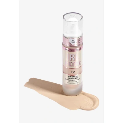 Image de Makeup Revolution IRL Filter Longwear Foundation Fond de teint, Femme, Taille: 23 ml, F20