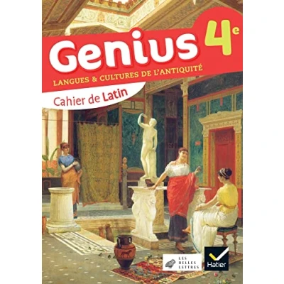 Image de Genius Cahier manuel latin 4e Ed. 2023 de l&#039;élève