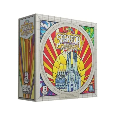 Image de Cranio Creations Sagrada Masters Artisans, Le Jeu Legacy pour Construire La Célèbre Basilique De Barcelone, Edition en Langue Italienne