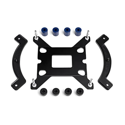 Image de Noctua NM i17xx MP83 chromax.black, Kit de Fixation pour Ventirads CPU Plateformes Intel LGA1700 (Noir)