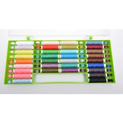 Image de Kleiber 92021 Assortiment Fil à Coudre, Polyester, Vert, 33 x 15 3 cm