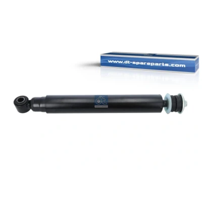 Image de DT Spare Parts 1.25800 Amortisseur Essieu avant Pression d&#039;huile télescopique Bossage en bas, Goujon haut M14 x 1,5