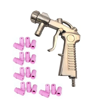 Image de Pistolet de Sablage pour Sableuse Microbilleuse Cabine + 20 Buses