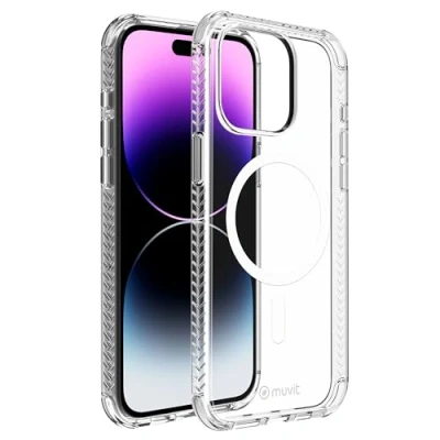 Image de Coque Muvit For France Transparente Magsafe 3m iPhone 15 Pro Max Neuf