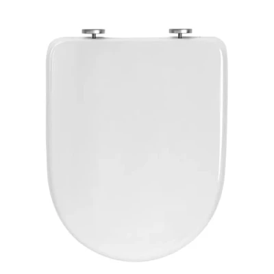 Image de WOLTU Abattant WC,Lunette WC fermeture en Douceur,Couvercle de softclose,Siège toilette Fast Fix/fixation,charnière, antibactérienne
