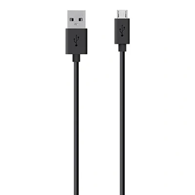 Image de Belkin MixIt Colour Range Micro USB Cable for Smartphones and Tablets, 2 m, Black
